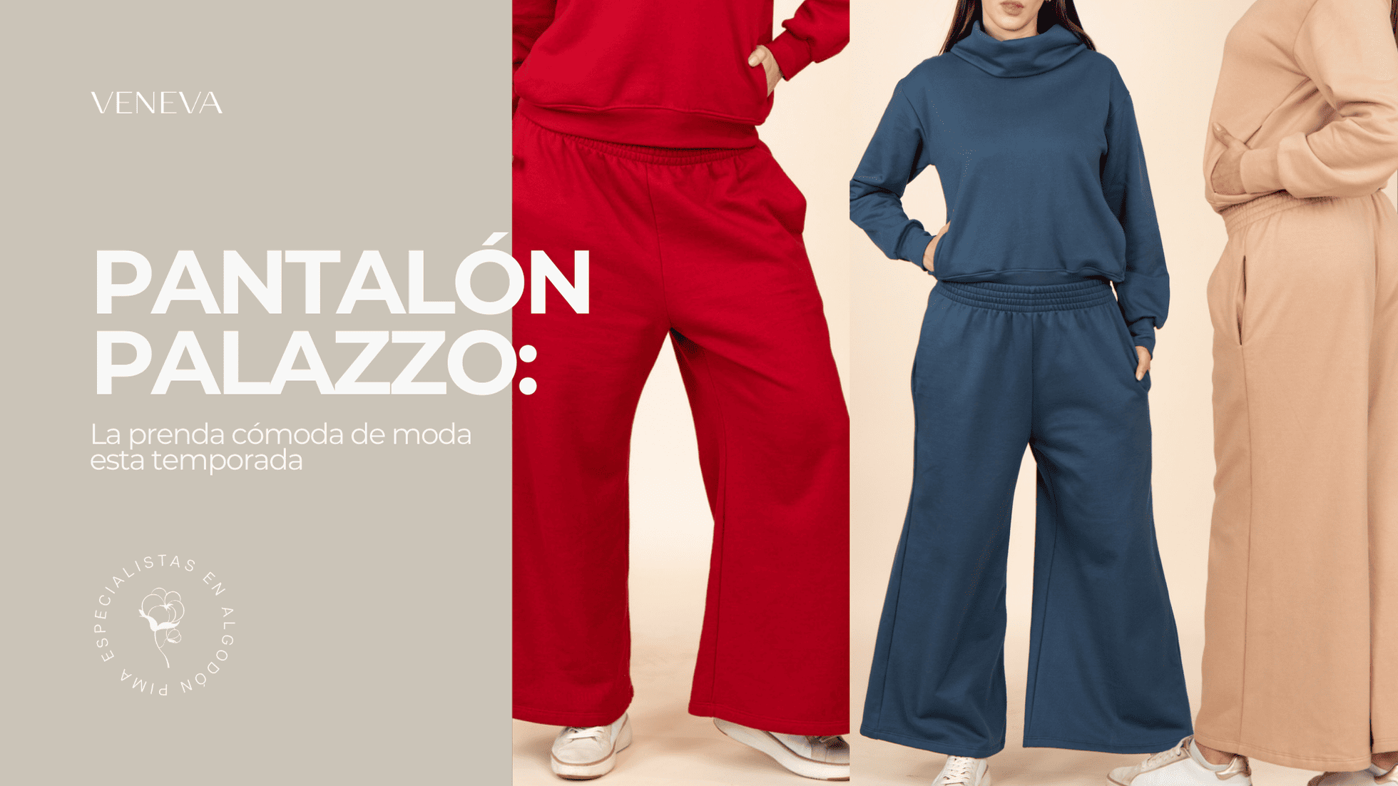 Pantalones Palazzo: La prenda cómoda de moda esta temporada