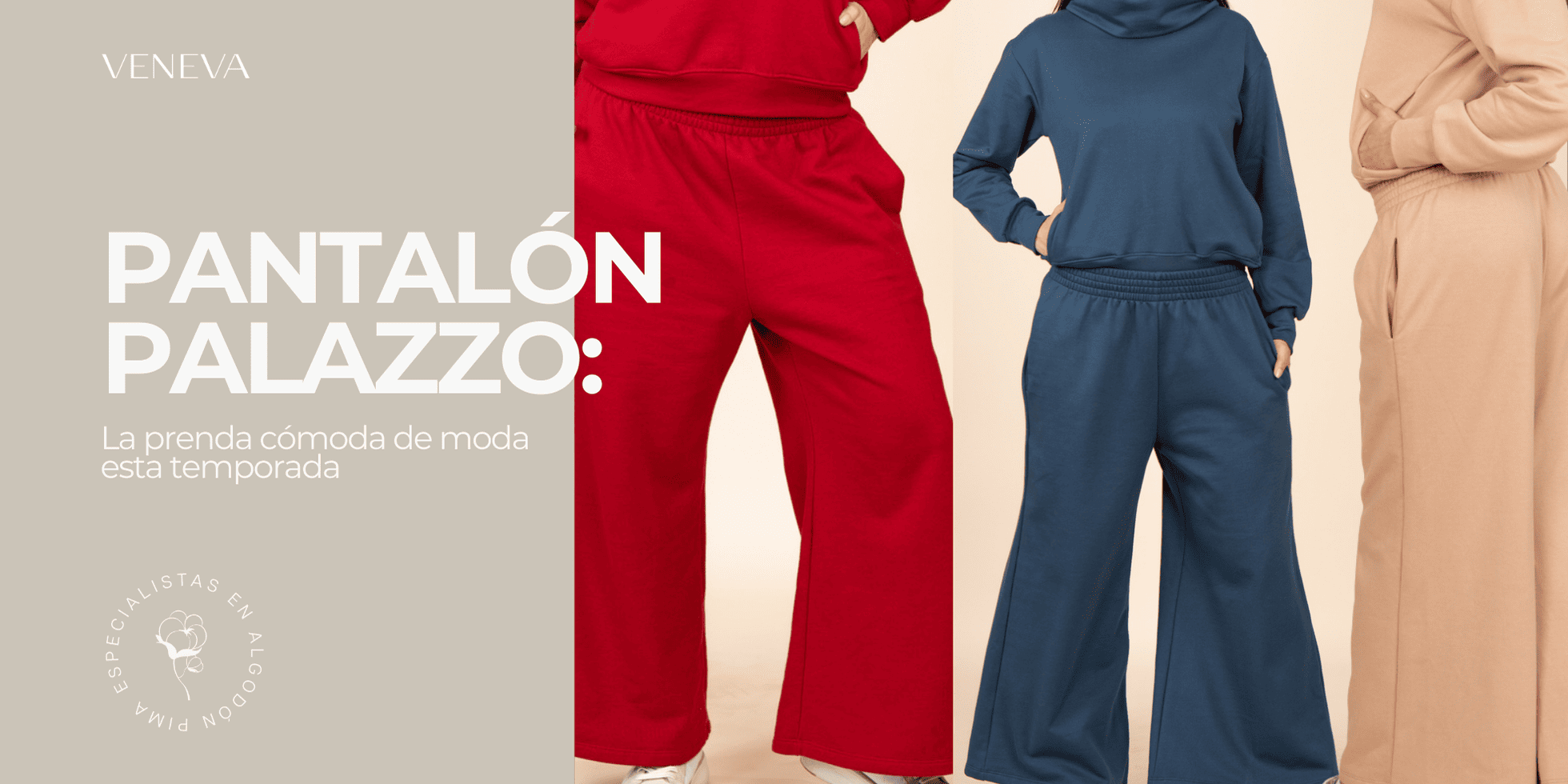 Pantalones Palazzo: La prenda cómoda de moda esta temporada