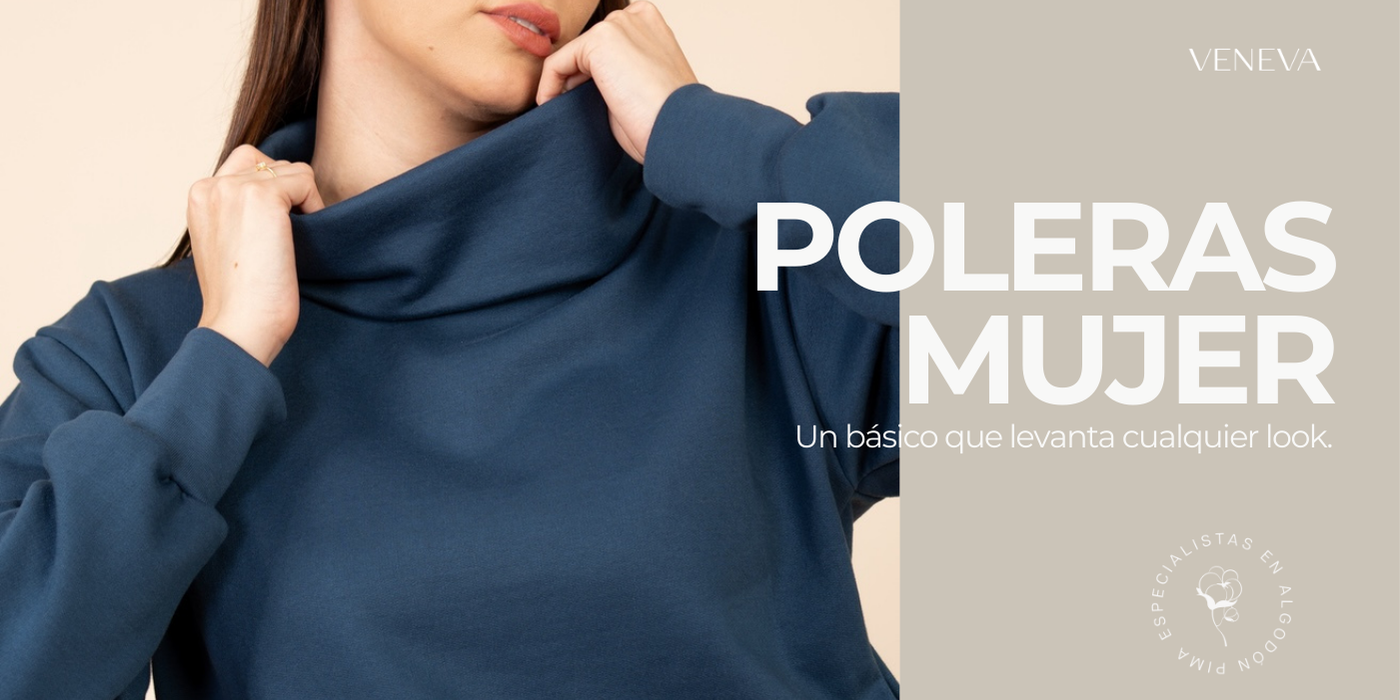 Poleras mujer: Un básico que levanta cualquier look
