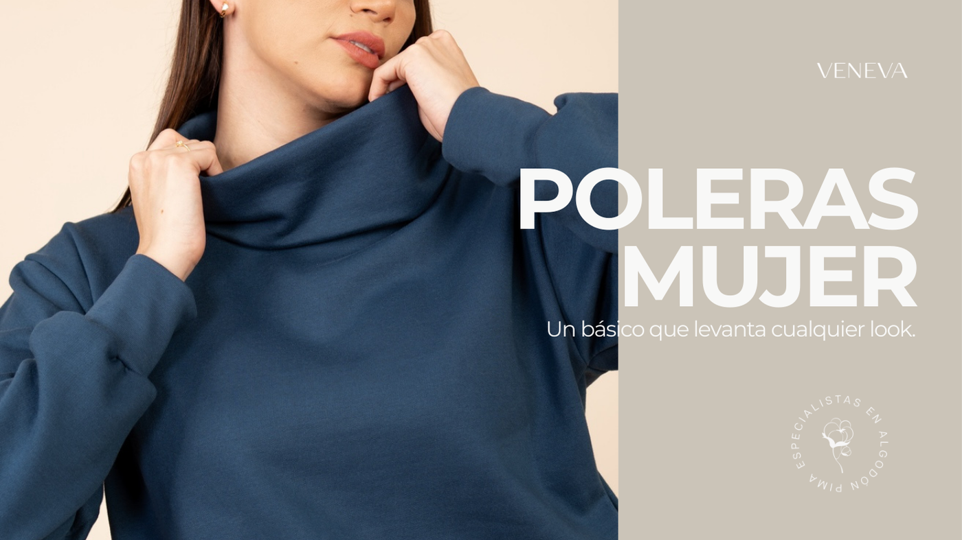Poleras mujer: Un básico que levanta cualquier look