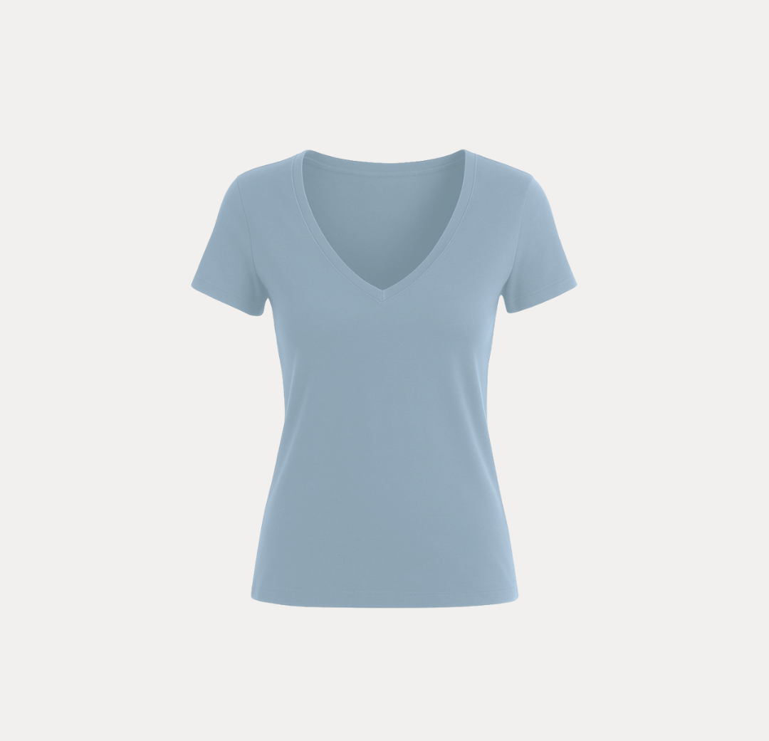 Polo Manga Corta Bonnie Cuello V Profundo