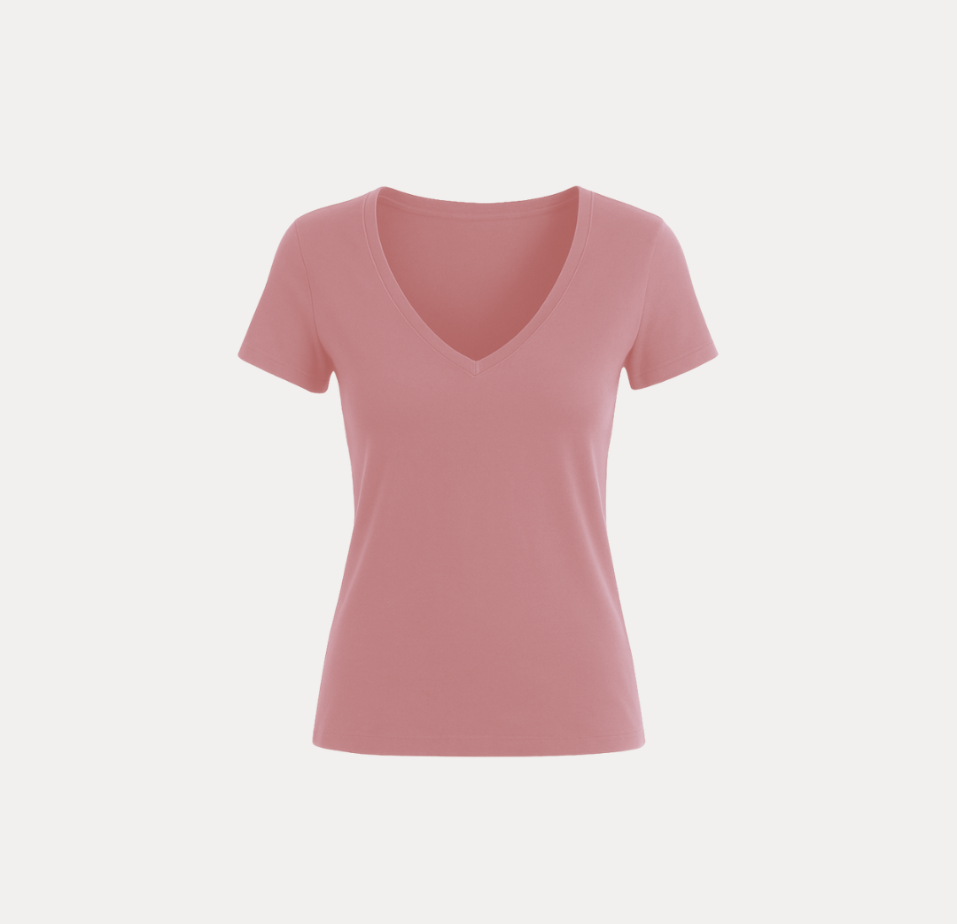 Polo Manga Corta Bonnie Cuello V Profundo