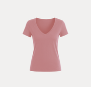 Polo Manga Corta Bonnie Cuello V Profundo