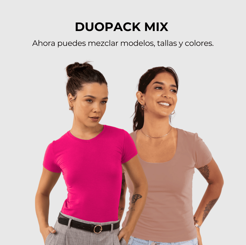 Duo Pack Mix Polos Manga Corta