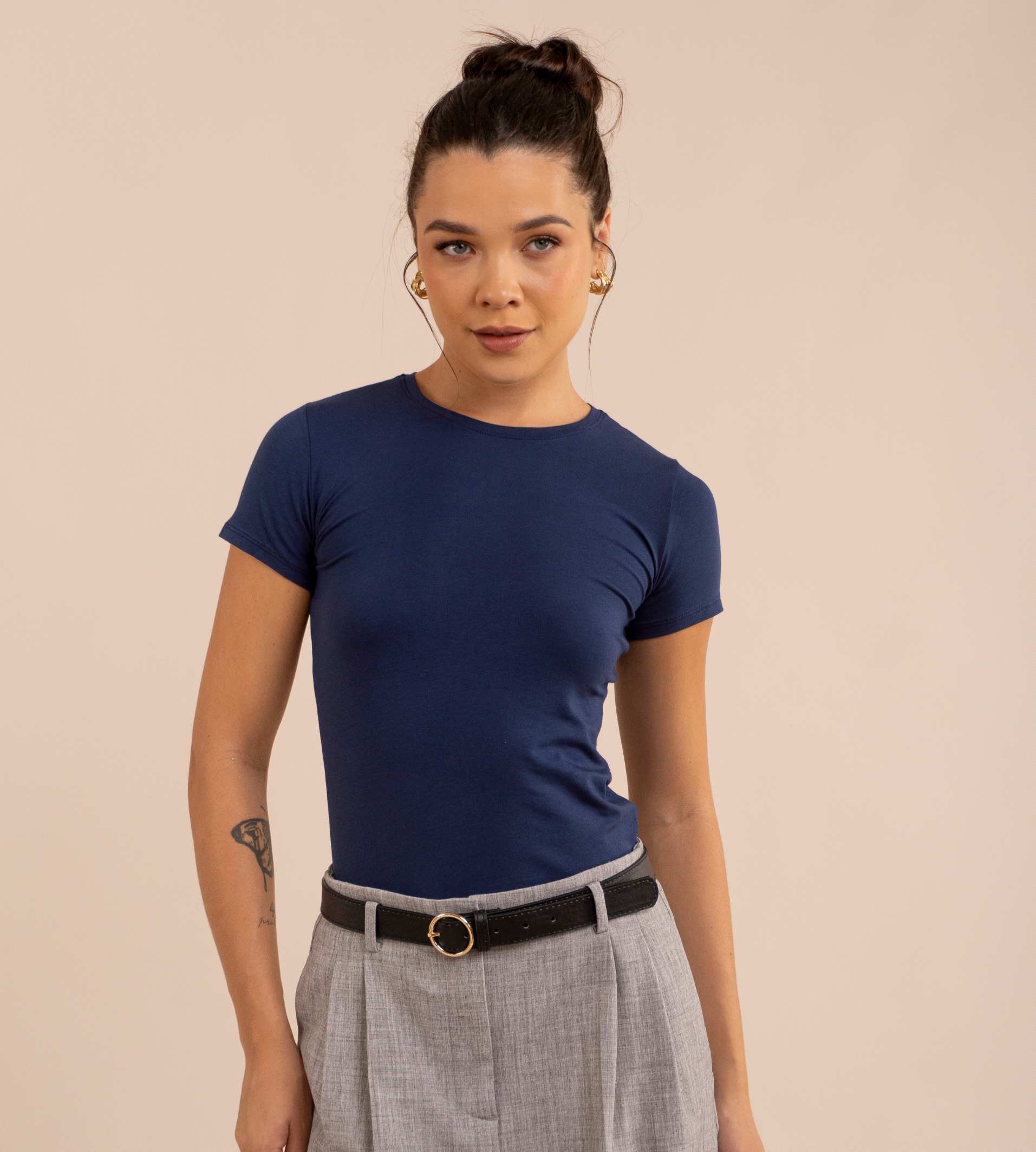 Tripack Polo Manga Corta Bonnie - cuello redondo (app)