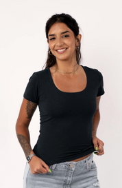 Polo Manga Corta Valeria Extra Ajuste