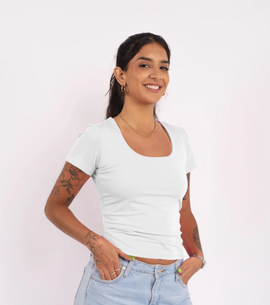 Polo Manga Corta Valeria Extra Ajuste