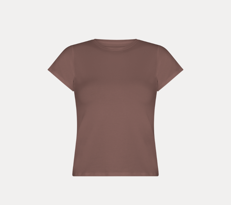 Polo Manga Corta Bonnie Segunda Piel Cuello Redondo