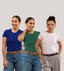 Tripack Polo Manga Corta Bonnie - cuello redondo (app)