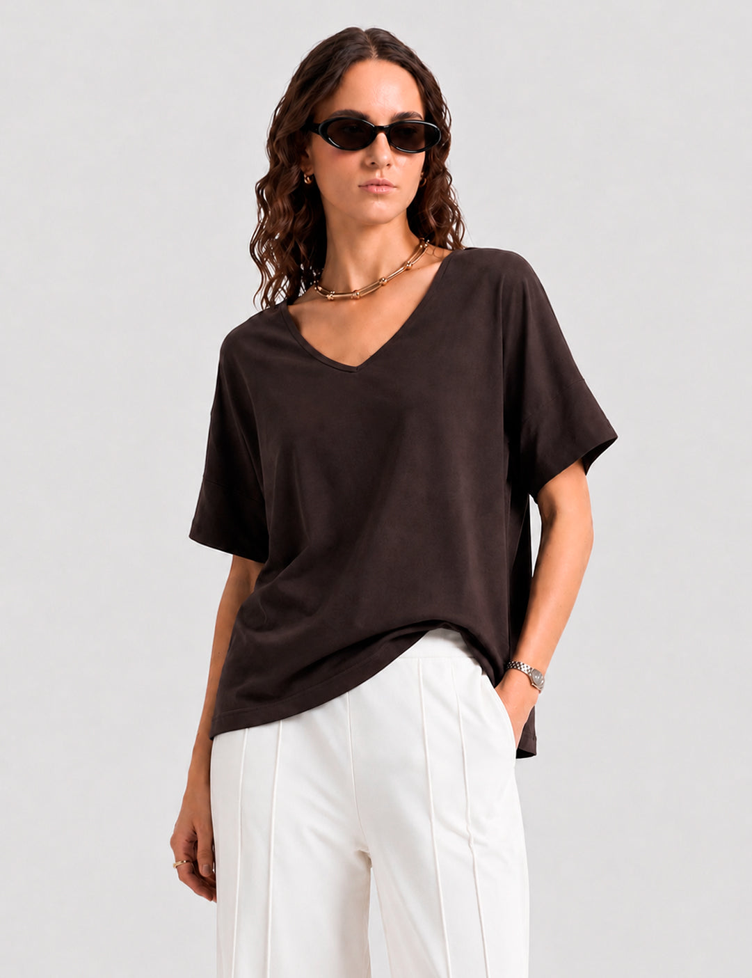 Polo Bonnie Relax - Cuello V