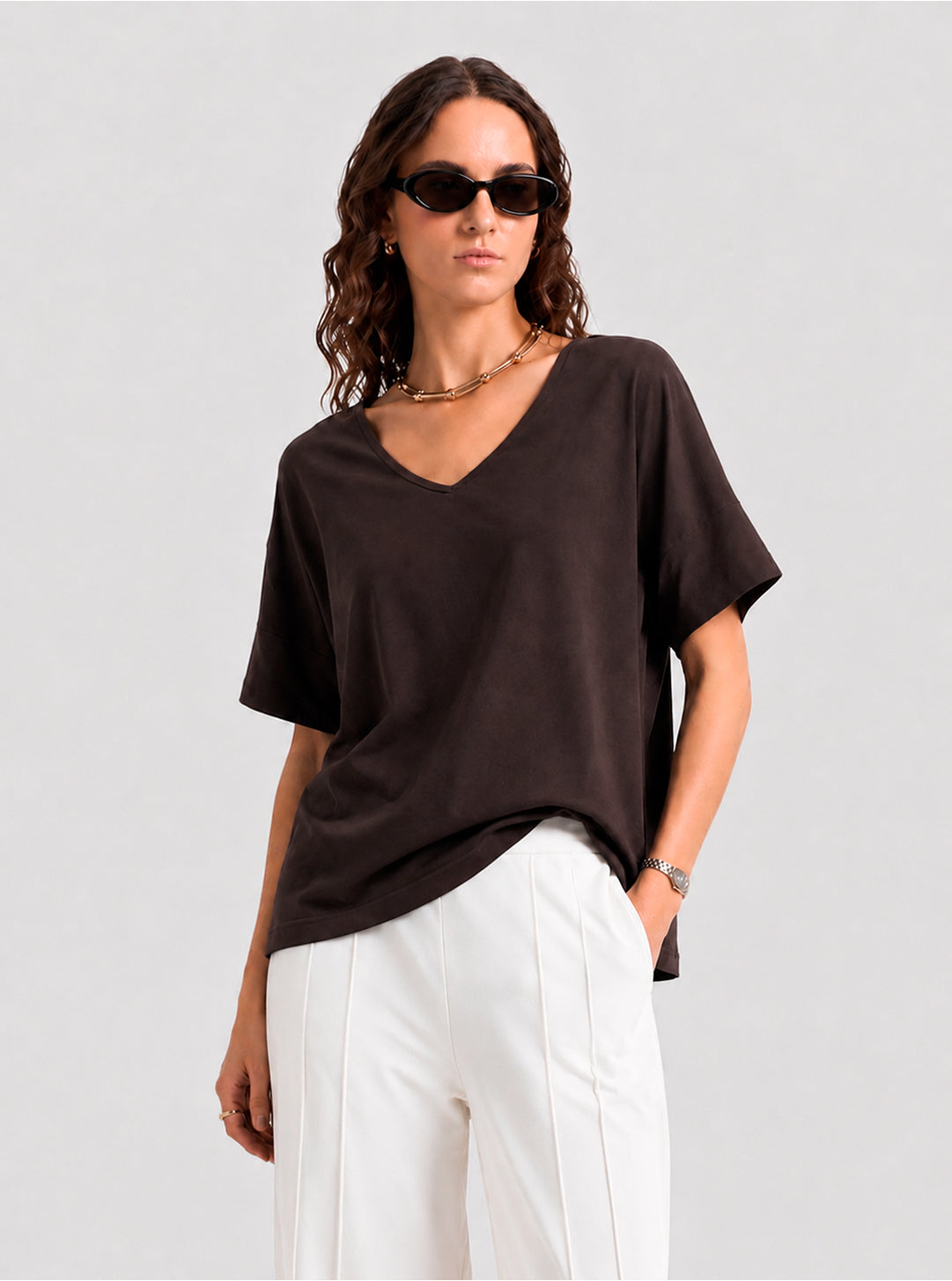 Polo Bonnie Relax - Cuello V