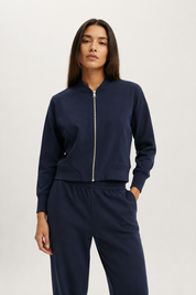 Casaca Bomber Gamuza