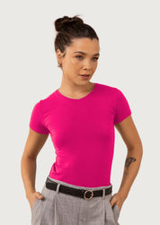 Polo Manga Corta Bonnie Segunda Piel Cuello V