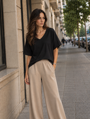 Polo Bonnie Relax - Cuello V