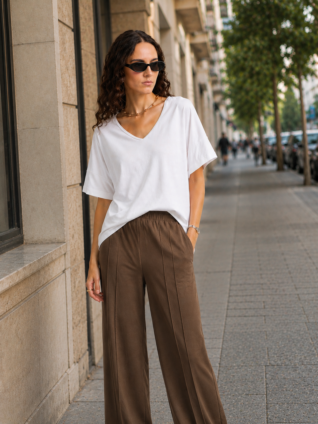 Polo Bonnie Relax - Cuello V