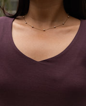 Polo Valeria Manga Larga - Modelador - Cuello V