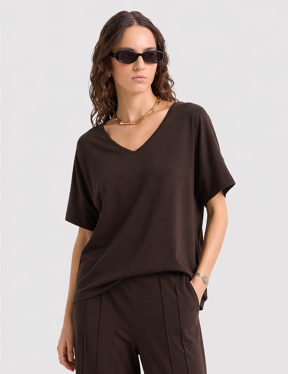 Polo Bonnie Relax - Cuello V