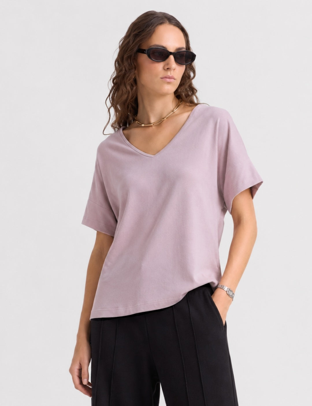 Polo Bonnie Relax - Cuello V