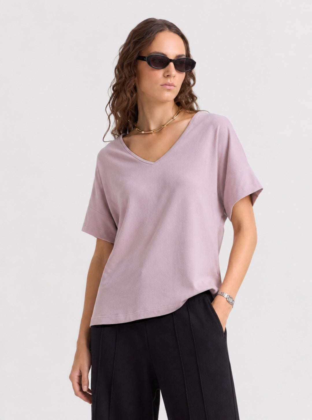 Polo Bonnie Relax - Cuello V