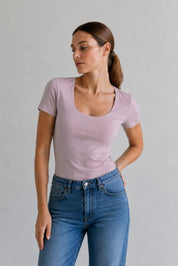 Polo Valeria Manga Corta - Modelador - Extra Ajuste