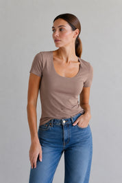 Polo Valeria Manga Corta - Modelador - Extra Ajuste