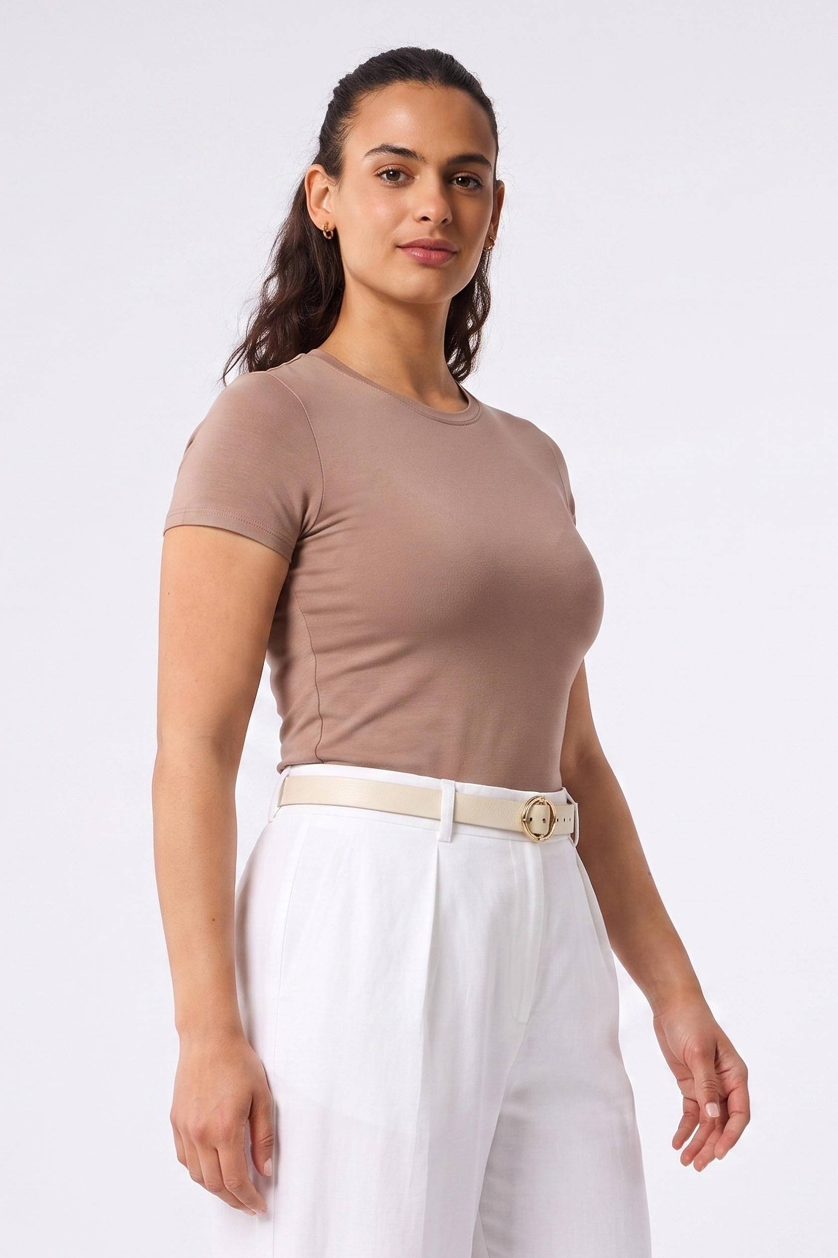 Polo Bonnie Manga Corta - Cuello Redondo - Entallado
