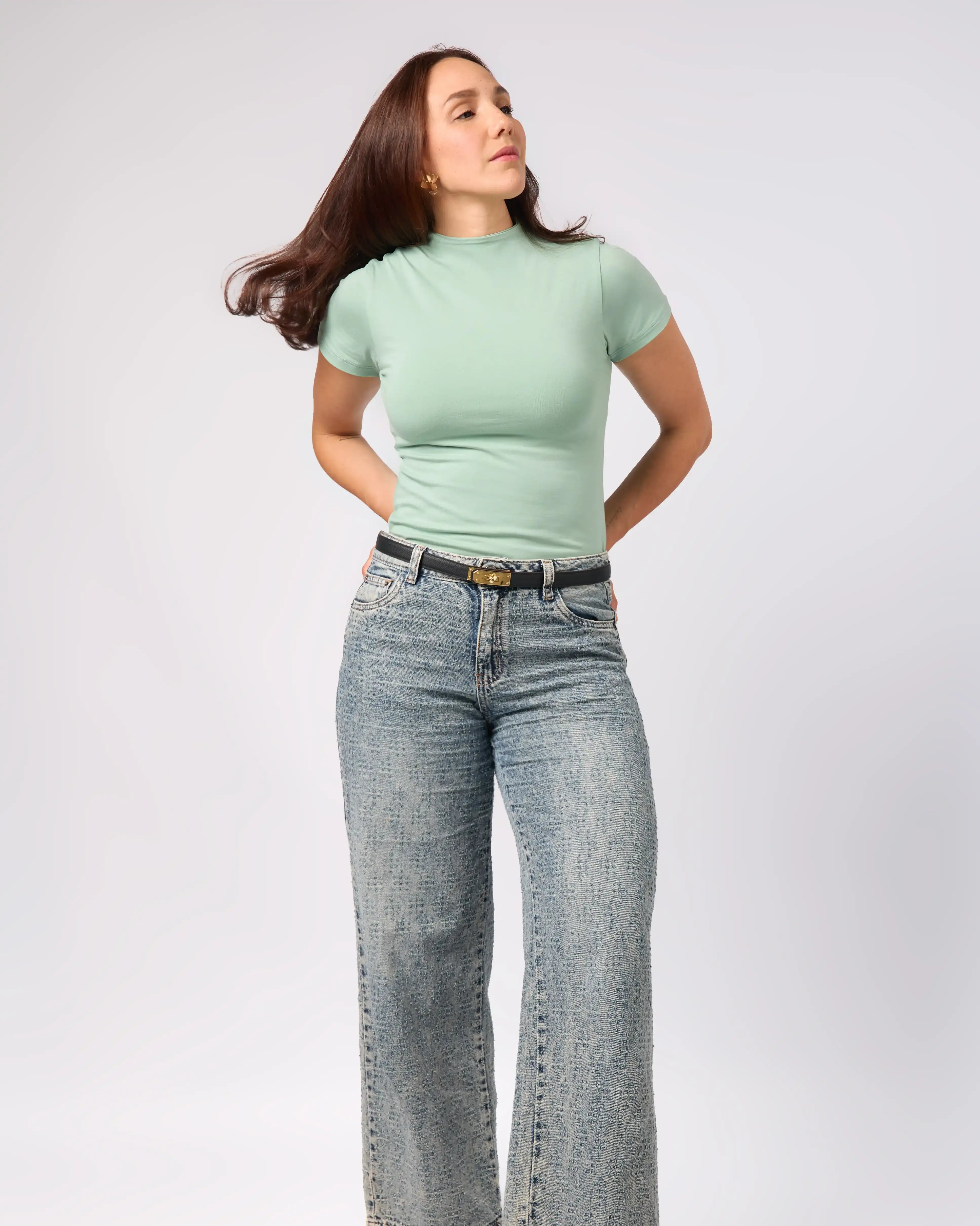 Polo Bonnie Cuello Alto