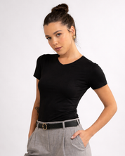 Polo Bonnie Manga Corta - Cuello V - Entallado