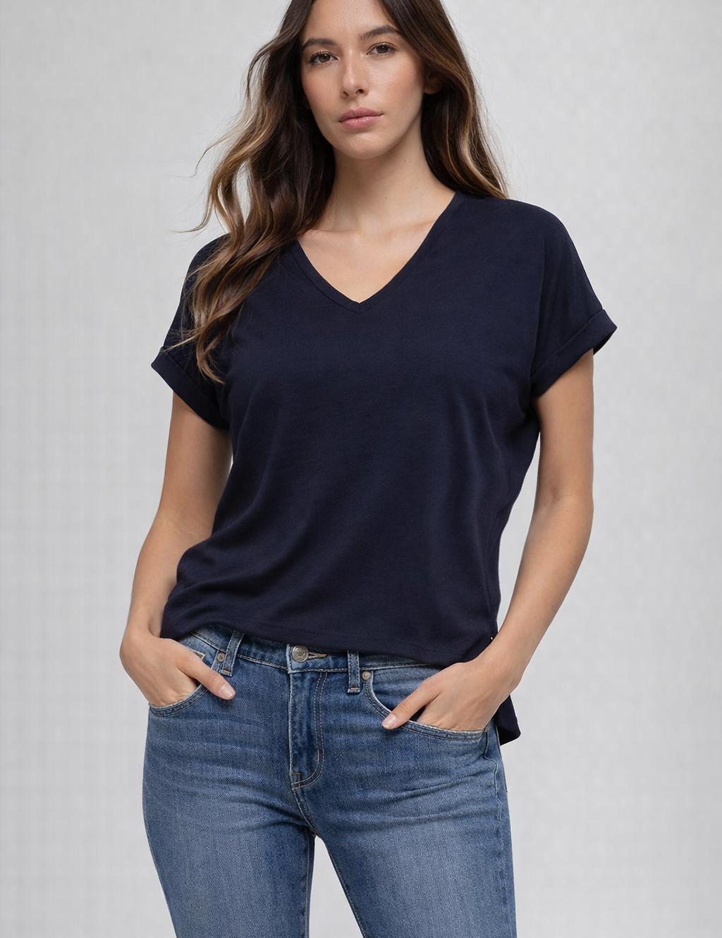 Polo Bonnie Relax - Cuello V