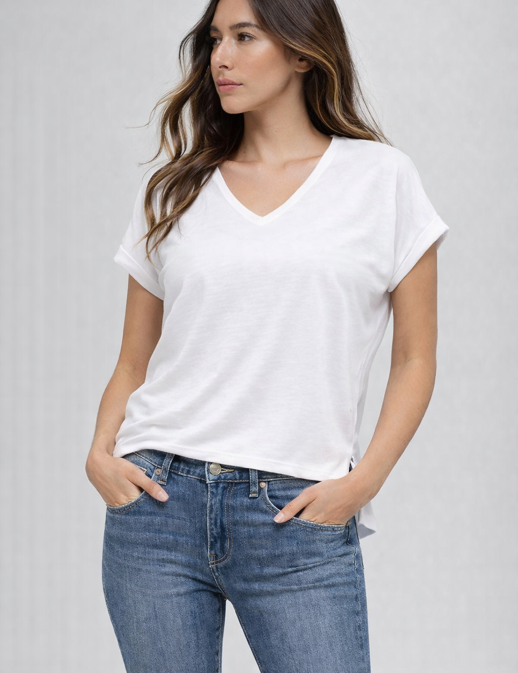 Polo Bonnie Relax - Cuello V