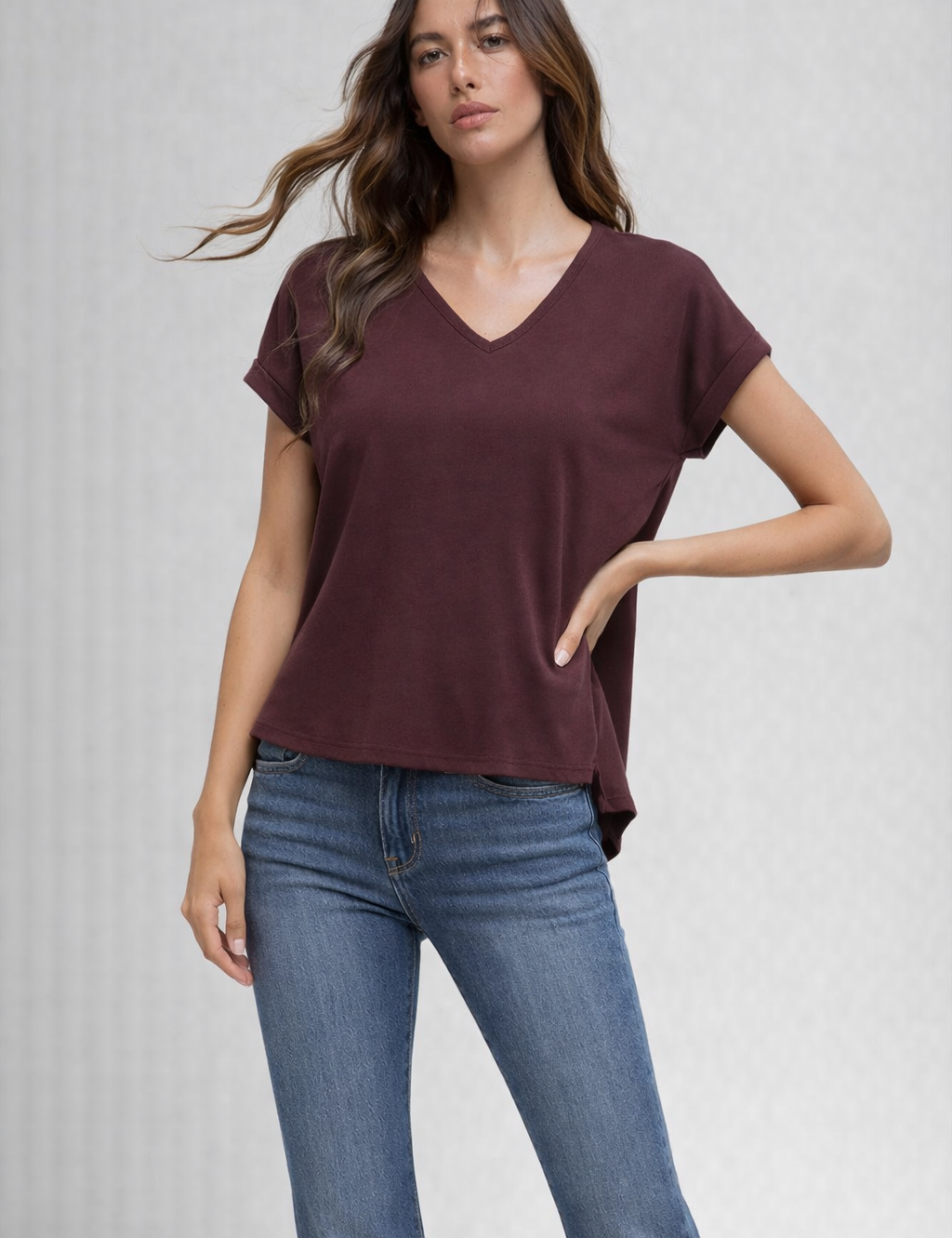 Polo Bonnie Relax - Cuello V