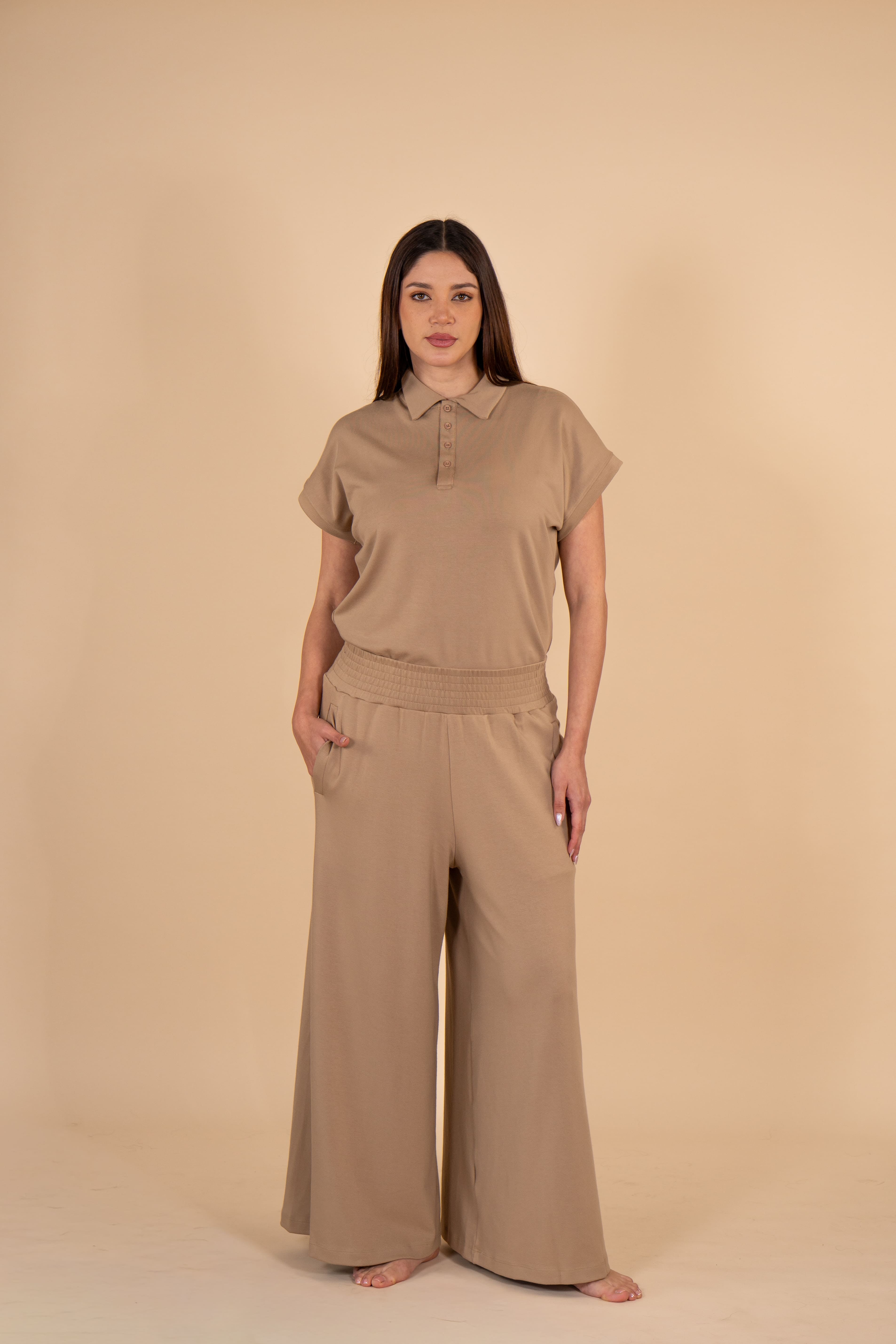 Pantalón Palazo Gamuza