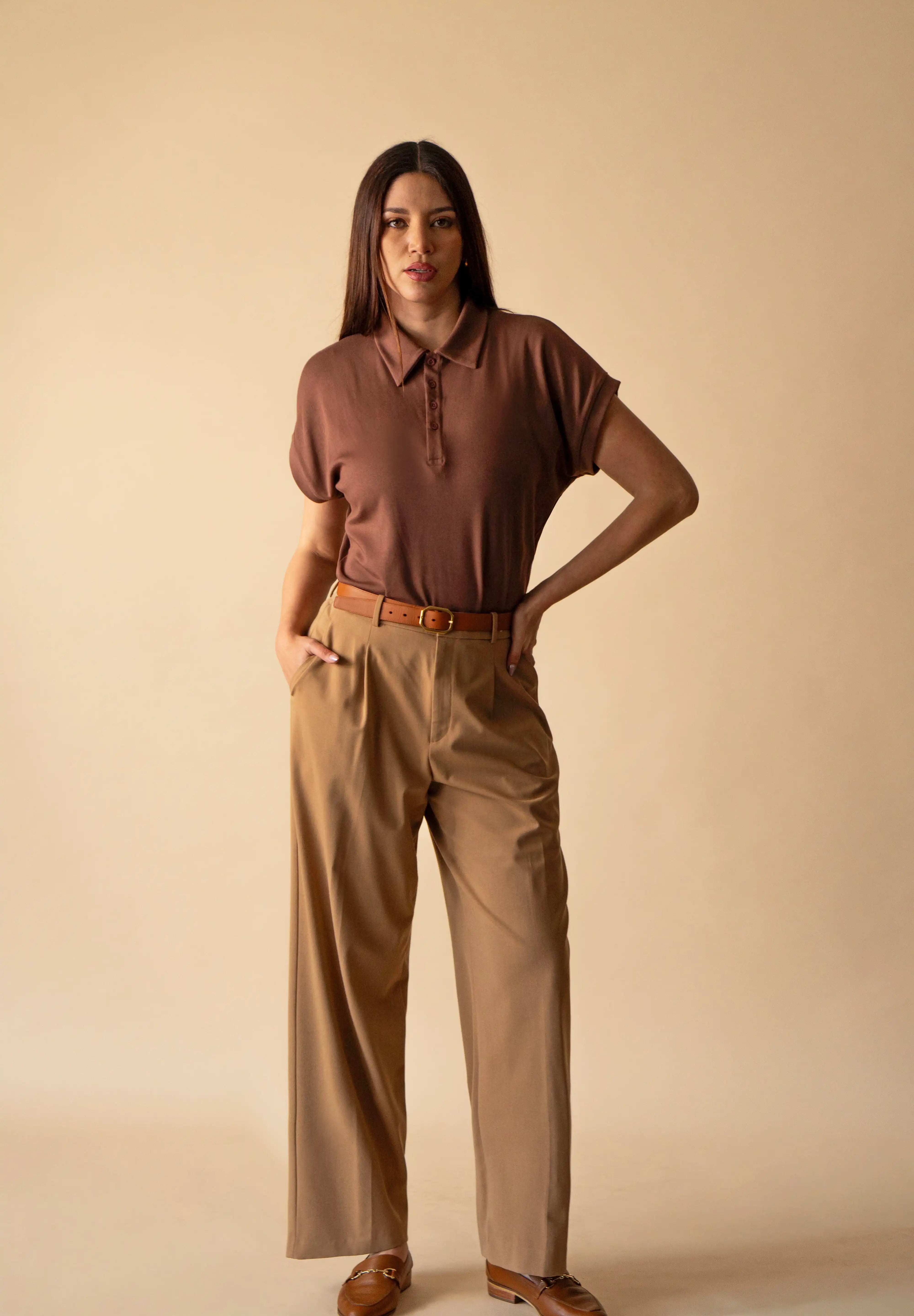 Polo Camisero Gamuza