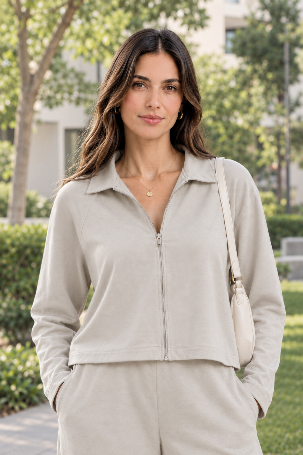 Chaqueta Soft Comfy Gamuza