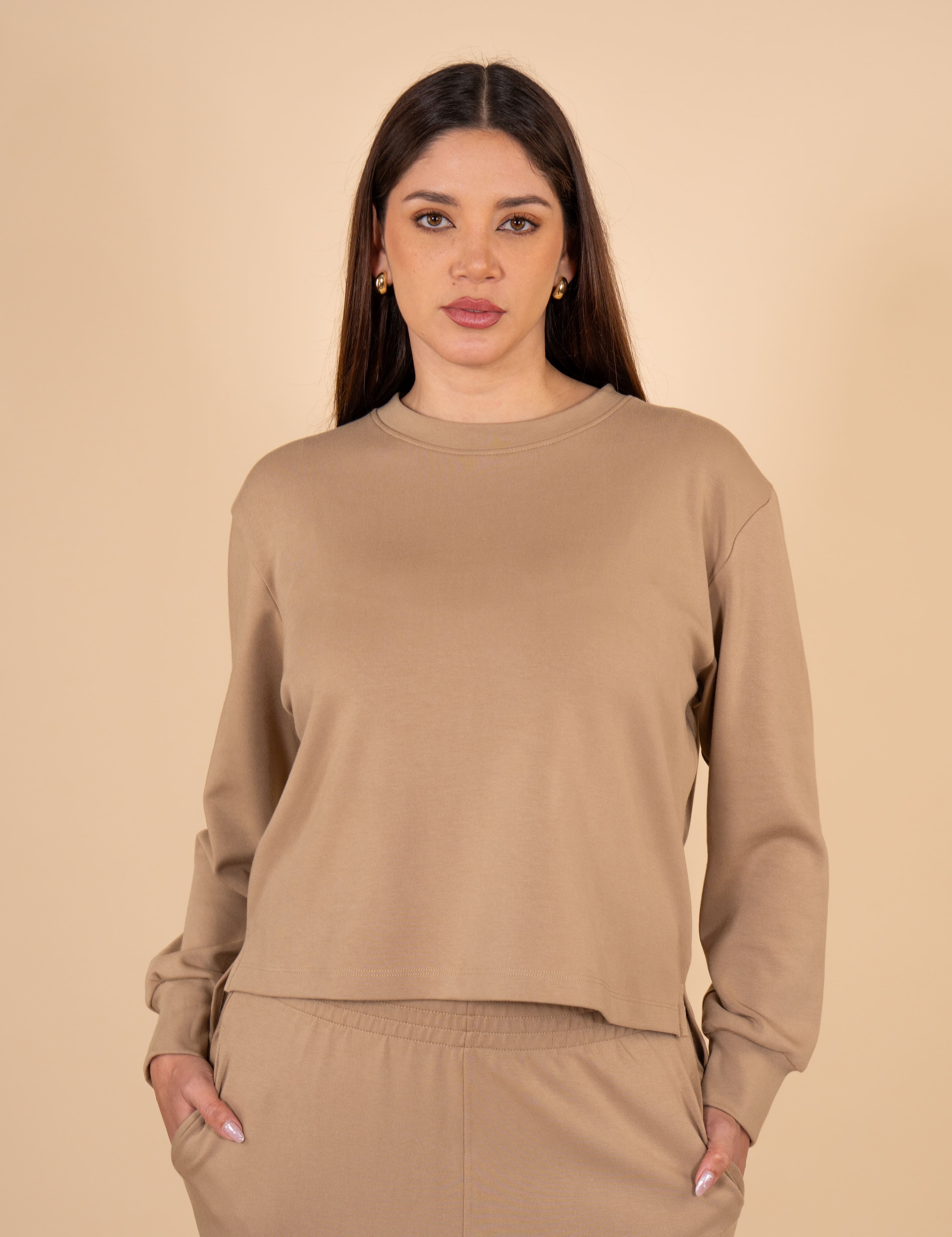 Polera Clásica Gamuza