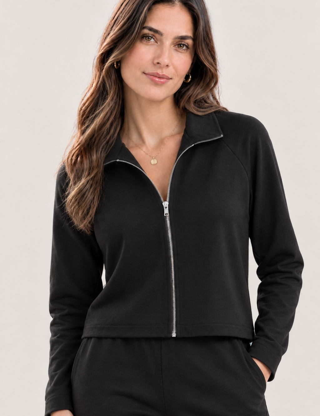 Chaqueta Soft Comfy Gamuza