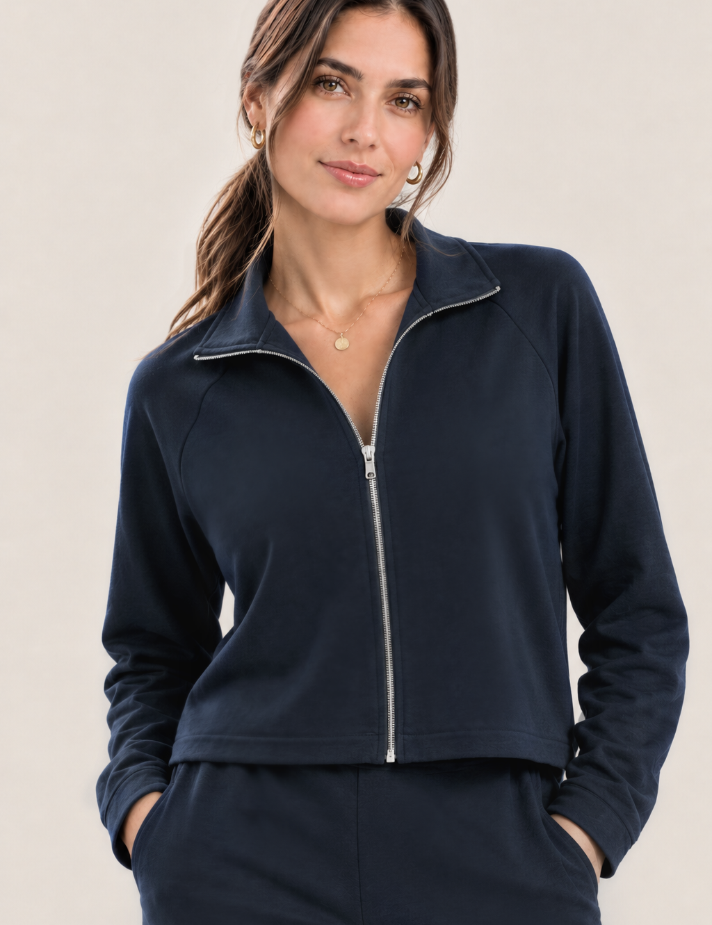Chaqueta Soft Comfy Gamuza