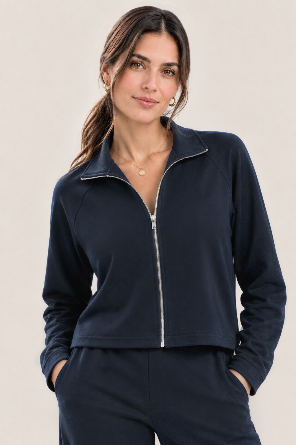 Chaqueta Soft Comfy Gamuza