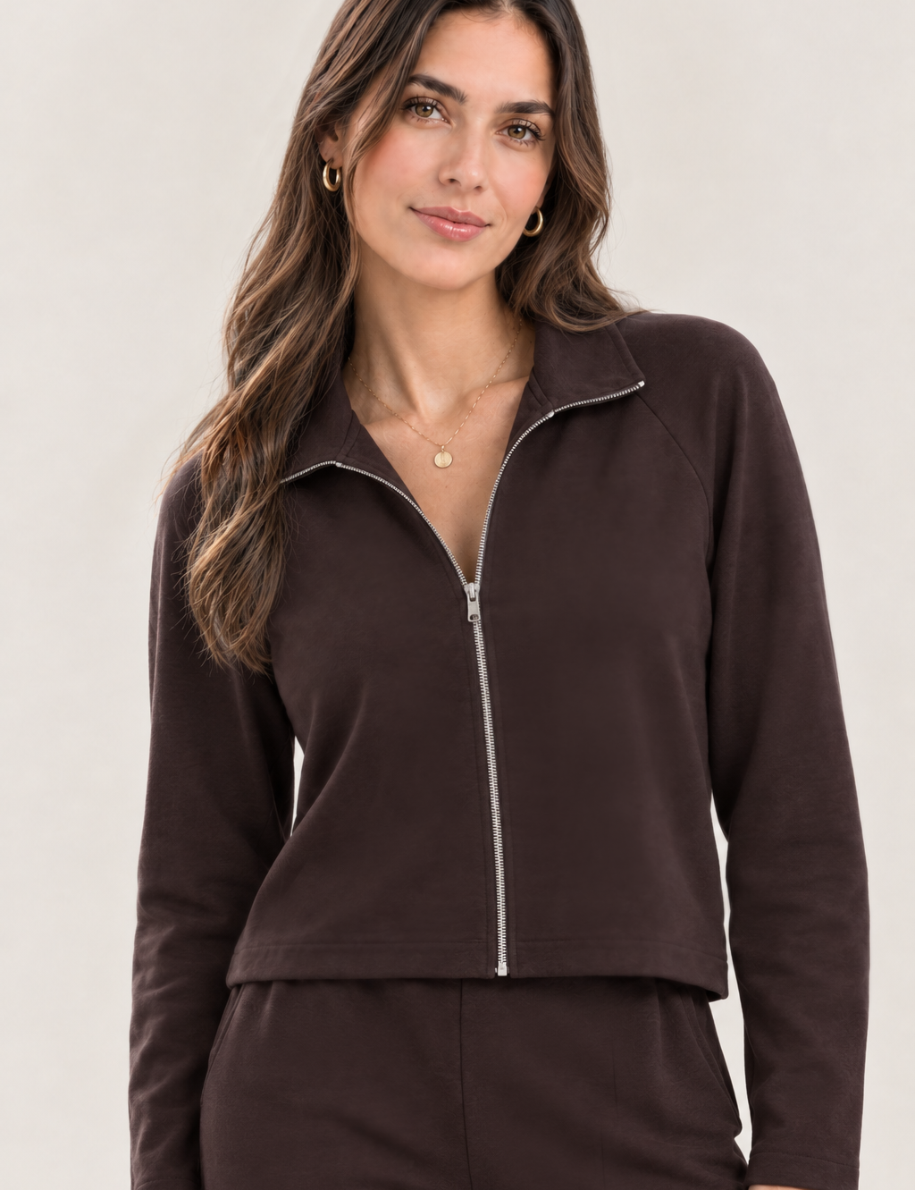 Chaqueta Soft Comfy Gamuza