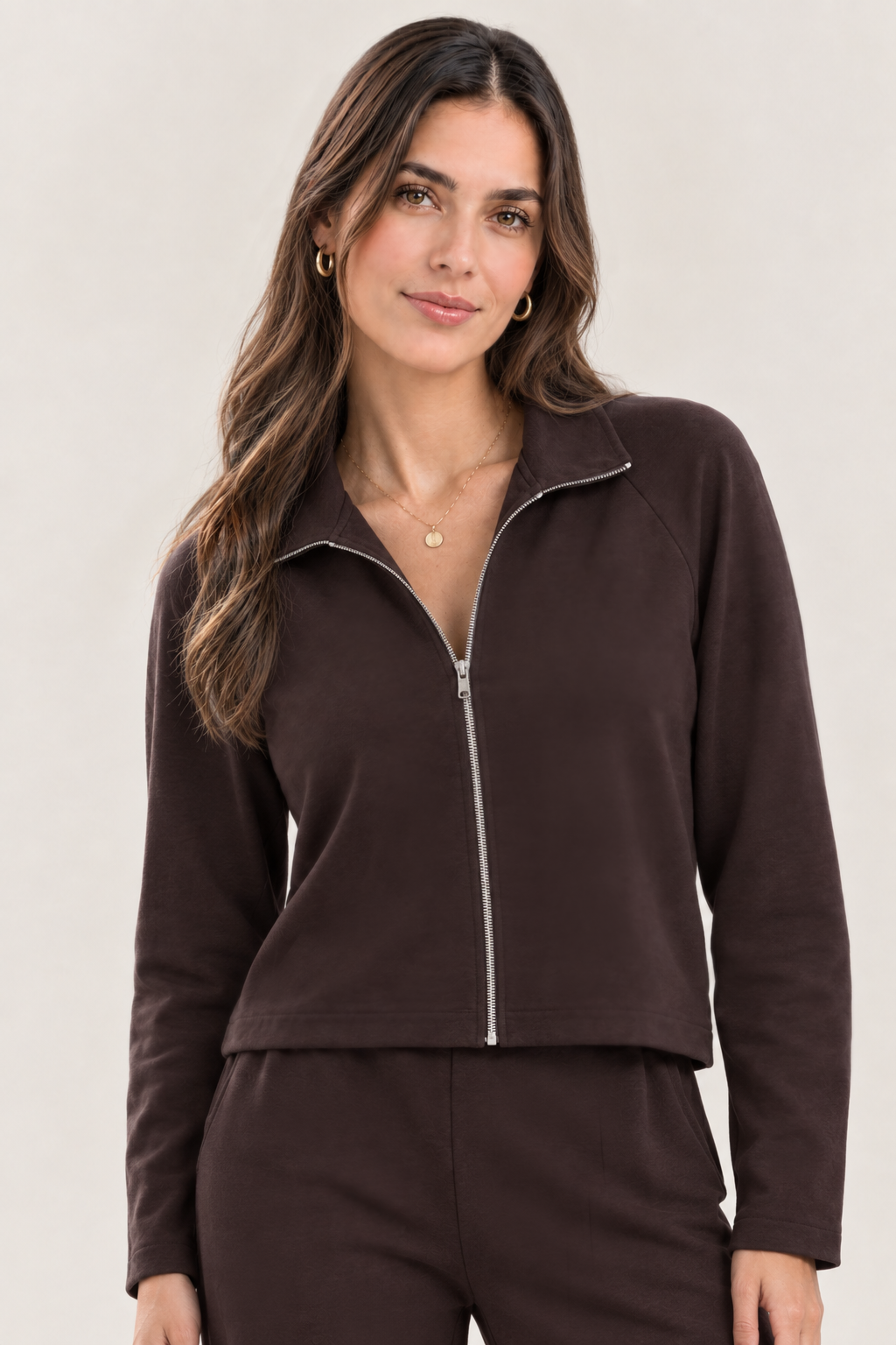 Chaqueta Soft Comfy Gamuza