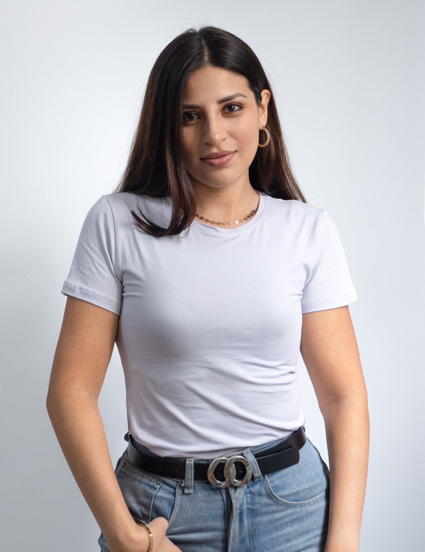 Polo Bonnie Manga Corta - Cuello Redondo - Entallado