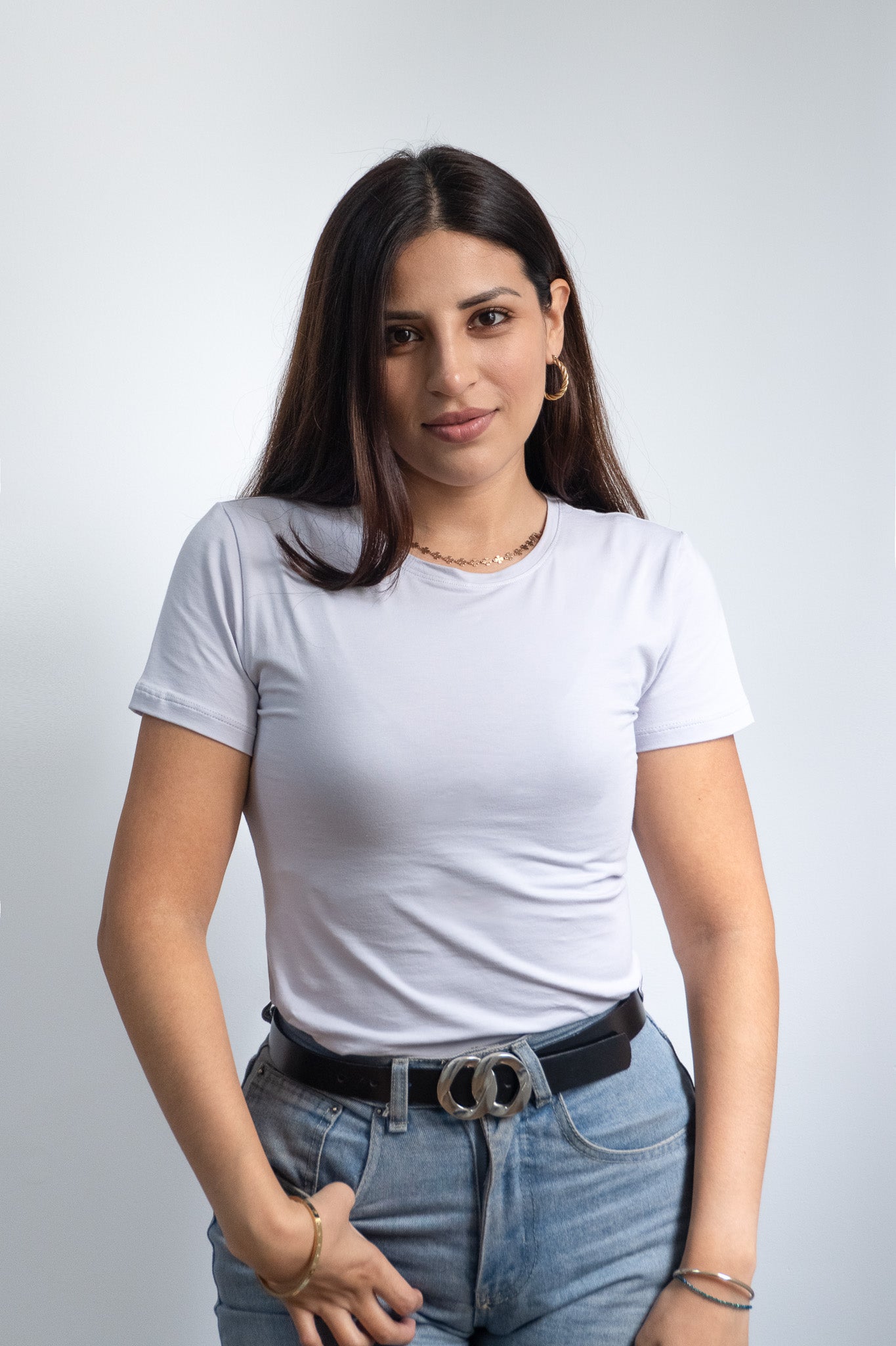 Polo Bonnie Manga Corta - Cuello Redondo - Entallado