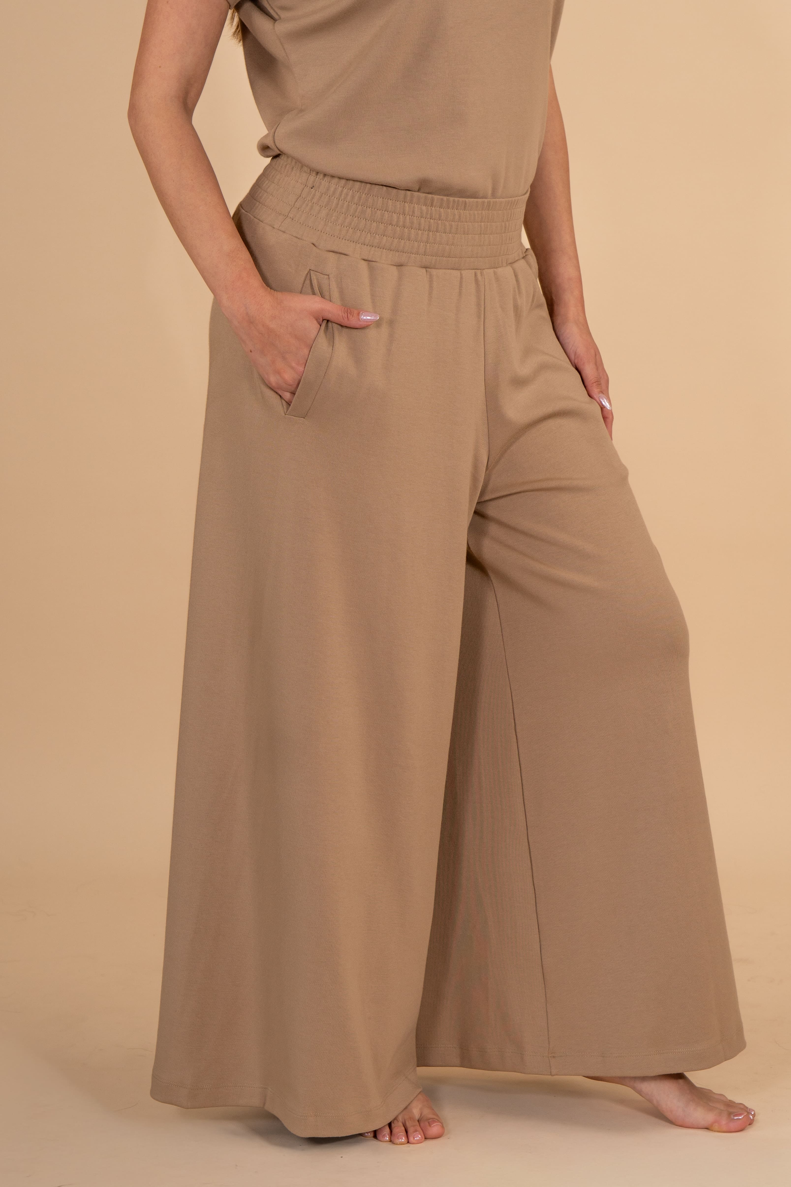 Pantalón Palazo Gamuza