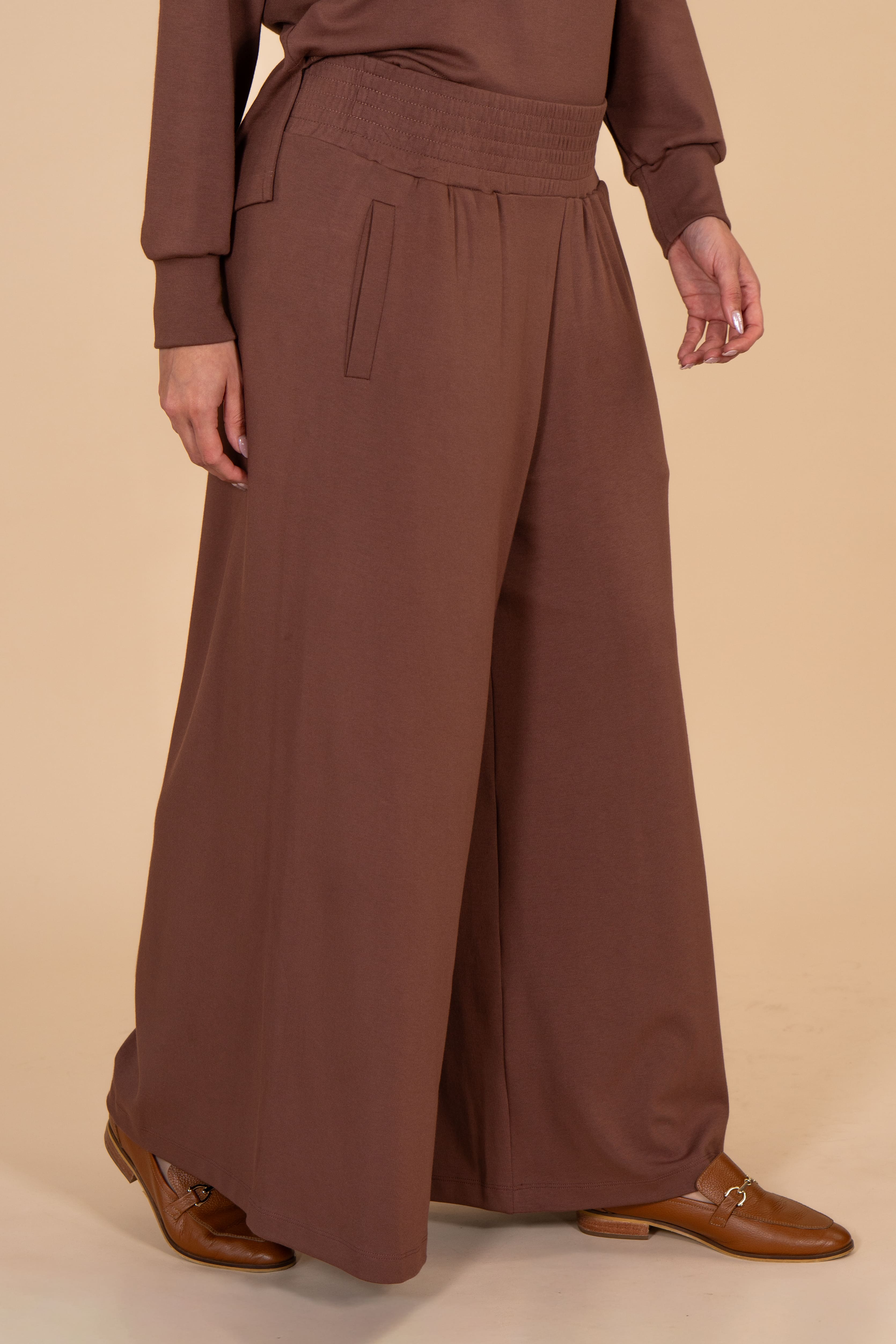 Pantalón Palazo Gamuza