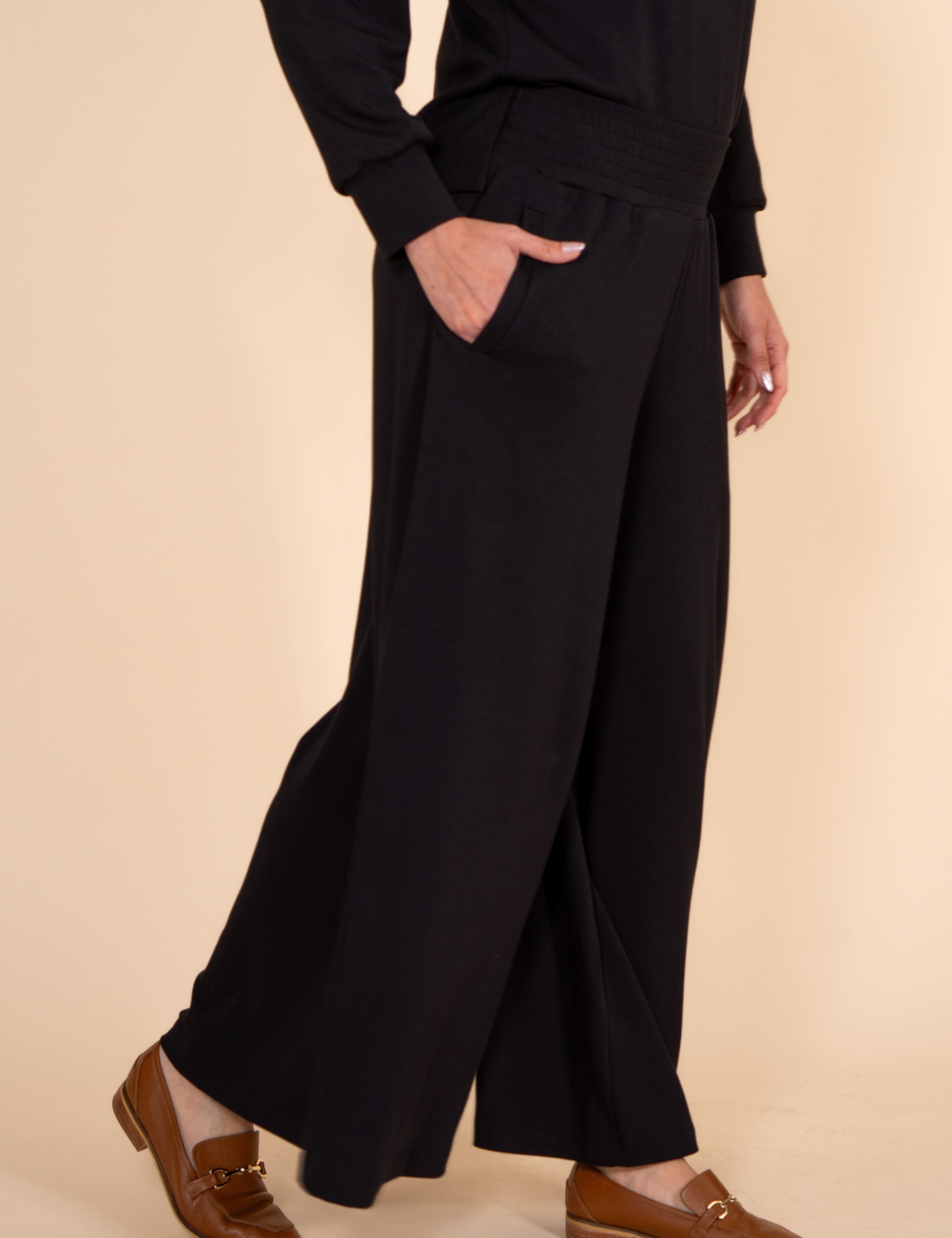 Pantalón Palazo Gamuza