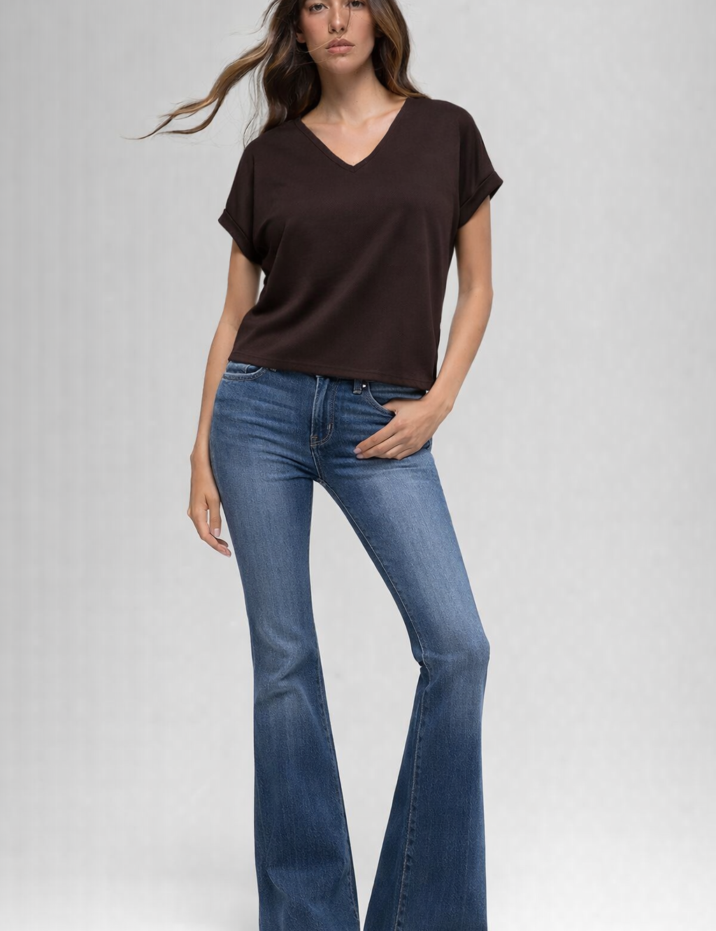 Polo Bonnie Relax - Cuello V