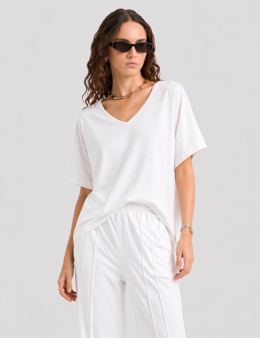 Polo Bonnie Relax - Cuello V