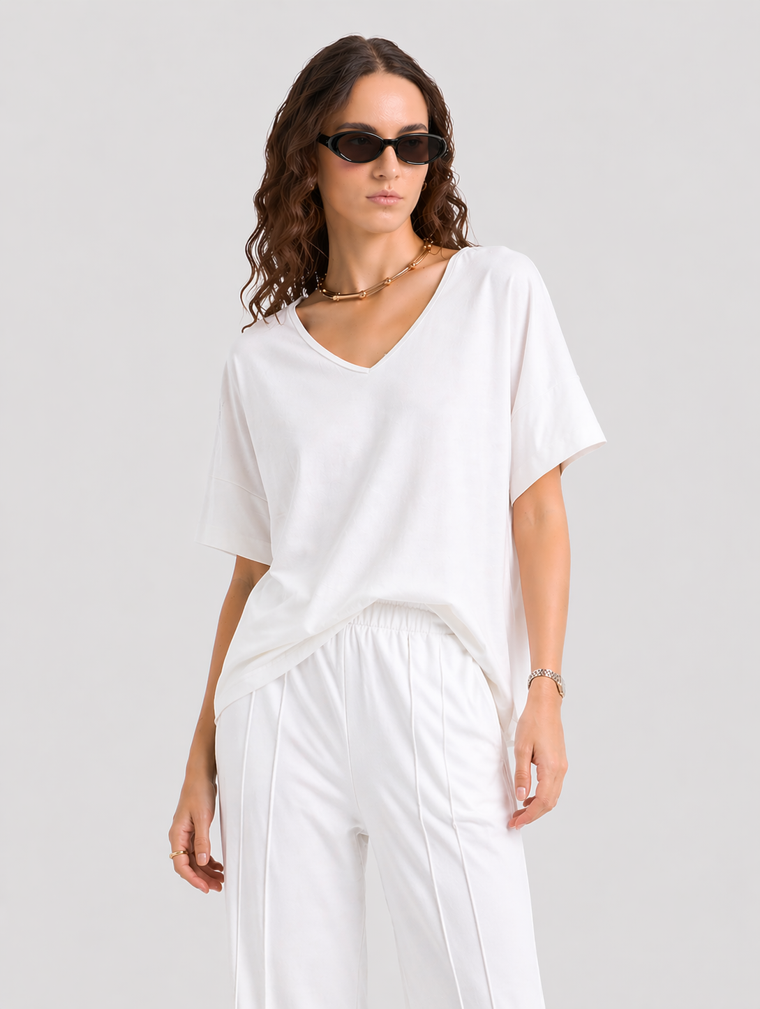 Polo Bonnie Relax - Cuello V