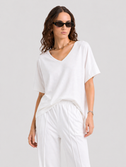 Polo Bonnie Relax - Cuello V