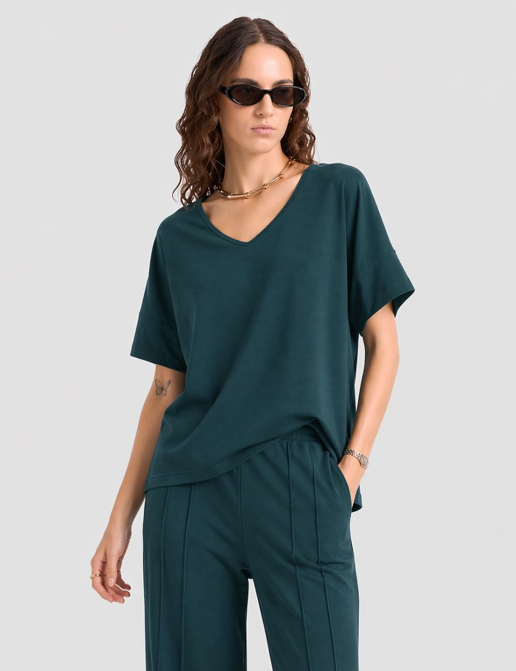 Polo Bonnie Relax - Cuello V